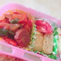 ゆーこリン♡'s cooksnap of when they made 市販のミートボールで♥お弁当にもう一品.