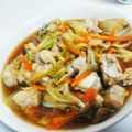 よぴよぴ☆よぴＮａ！'s cooksnap of when they made 白菜と鶏もも肉のうま煮♪.