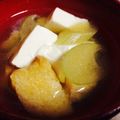 クック3IJVP1☆'s cooksnap of when they made はす芋（りゅうきゅう）のお味噌汁.