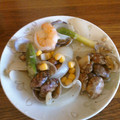 vegipark's cooksnap of when they made あさりとアスパラの洋風酒蒸し.