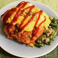 ぶぶまる♡'s cooksnap of when they made 簡単♡チーズ入りふんわりオムライス.
