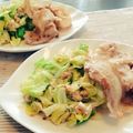 ととばし's cooksnap of when they made ピリッ？クリーミー？不思議なキャベサラ☆.