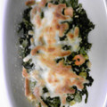 fanpy703's cooksnap of when they made リメイク☆ほうれん草ごま和え チーズ焼き.