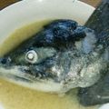 ぽぽこ800's cooksnap of when they made 鮭のあら汁.