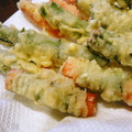なすびーち's cooksnap of when they made かにかまのしそ巻き磯辺揚げ.