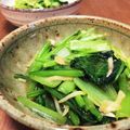 ＊＊＊杏＊＊＊'s cooksnap of when they made シンプルおいしい 小松菜のにんにく炒め.