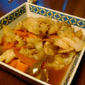 gakukoko's cooksnap of when they made 油揚げとキャベツの煮びたし.