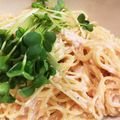 とちマメ's cooksnap of when they made CalOff濃厚! 明太子クリームパスタ.