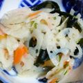 テトラ☆ポット's cooksnap of when they made レンコンときゅうりの酢の物.