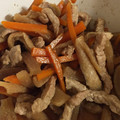 幸せマーチャ's cooksnap of when they made 豚肉と切り干し大根の煮物.