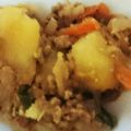 いっこ❤'s cooksnap of when they made オイスターバター風味そぼろ照りジャガ.