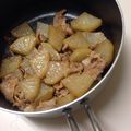 ゆずのかおり0529's cooksnap of when they made 味しみておいし☆豚と大根の煮物.