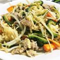 eamesera's cooksnap of when they made 簡単 ゴーヤそうめんちゃんぷるー.