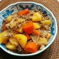 ママハナ8's cooksnap of when they made 煮崩れて大丈夫！合挽きの肉じゃが♪.