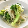 ☆ちぃころ☆'s cooksnap of when they made 簡単☆ブロッコリーともやしの和え物♪.