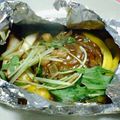 パペット310's cooksnap of when they made デミハンバーグのパピヨット.