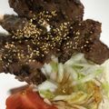 emi0015's cooksnap of when they made じゅわっととろけるくじらステーキ.