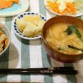 栗ぽん's cooksnap of when they made 簡単☆油揚げ・豆腐・わかめのお味噌汁♪.