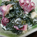 クックUPFDDQ☆'s cooksnap of when they made 【和え物】簡単♡たことわかめのマヨワサ.