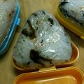 M130018's cooksnap of when they made ふじっ子煮ごま昆布で朝食おにぎり♪.