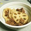 水の舞's cooksnap of when they made 味付け1つ♡蓮根&大根の挽き肉あんかけ.