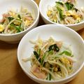 chou*'s cooksnap of when they made もやしで朝ごはん☆ベーコンもやし炒め.