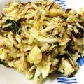 omyuo's cooksnap of when they made キャベツとしその塩昆布あえ.