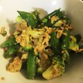 クックOKNSF3☆'s cooksnap of when they made ブロッコリーと炒り卵のおひたし.
