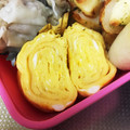 YUKIKI☆'s cooksnap of when they made お弁当に。卵一個で、だし巻き玉子.