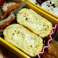 myとんすけ's cooksnap of when they made キャベツと炒り胡麻の玉子焼き♪お弁当にも.