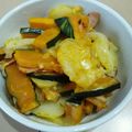 かなくんマミー's cooksnap of when they made じゃが＆かぼちゃのチーズ焼き✿.