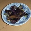 きらり流れ星's cooksnap of when they made 捨てずにおいしく☆なすの皮のきんぴら.
