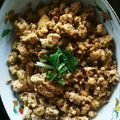 まどかんちママ's cooksnap of when they made 満足ヘルシー♡木綿豆腐と挽き肉のそぼろ.