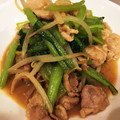 chankotsu's cooksnap of when they made 小松菜と豚バラのオイマヨ炒め.
