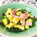 ManuYs's cooksnap of when they made 【使いきり】ほうれん草の卵炒め.