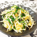 ManuYs's cooksnap of when they made たまごとニラともやしのさっぱり炒め.