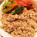 KAKOSHU's cooksnap of when they made 冷めてもフワ【高野豆腐入り鶏そぼろ弁当】.