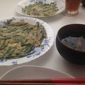 ooei's cooksnap of when they made ねぎとにらのチヂミ.