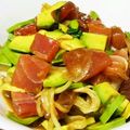 もんもんきー's cooksnap of when they made 簡単混ぜるだけ マグロアボガド アヒポキ.