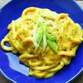 110㎜'s cooksnap of when they made クリームカレーうどん(カレーをリメイク).