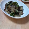 こてぃきこ's cooksnap of when they made あっさり鶏ガラ風味のナス＆ピーマン炒め煮.