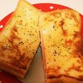 マーガリンまま's cooksnap of when they made ♥ハムチーズ・フレンチトースト♡.