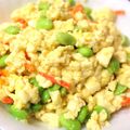 クックDAD's cooksnap of when they made ＊枝豆入り＊炒り豆腐＊.