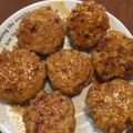 Takrin☆'s cooksnap of when they made お弁当に＊ふんわり鶏つくね.