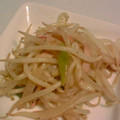 itomin's cooksnap of when they made もやしとハムのオイマヨ炒め.