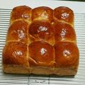 tweetymiz's cooksnap of when they made 目指せ源助牛乳パン！リッチなミルクパン.