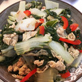 らくしぃ's cooksnap of when they made 簡単＆美味！☆青菜のあっさり中華炒め☆.