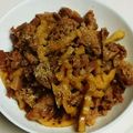 チャレンジすーちゃん's cooksnap of when they made 蓮根豚肉のキンピラ.