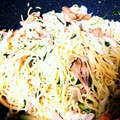 クック1L98QH☆'s cooksnap of when they made 塩鮭とネギの和風焼きそば.