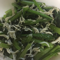 a0024755's cooksnap of when they made やみつき！小松菜としらす干し炒め.